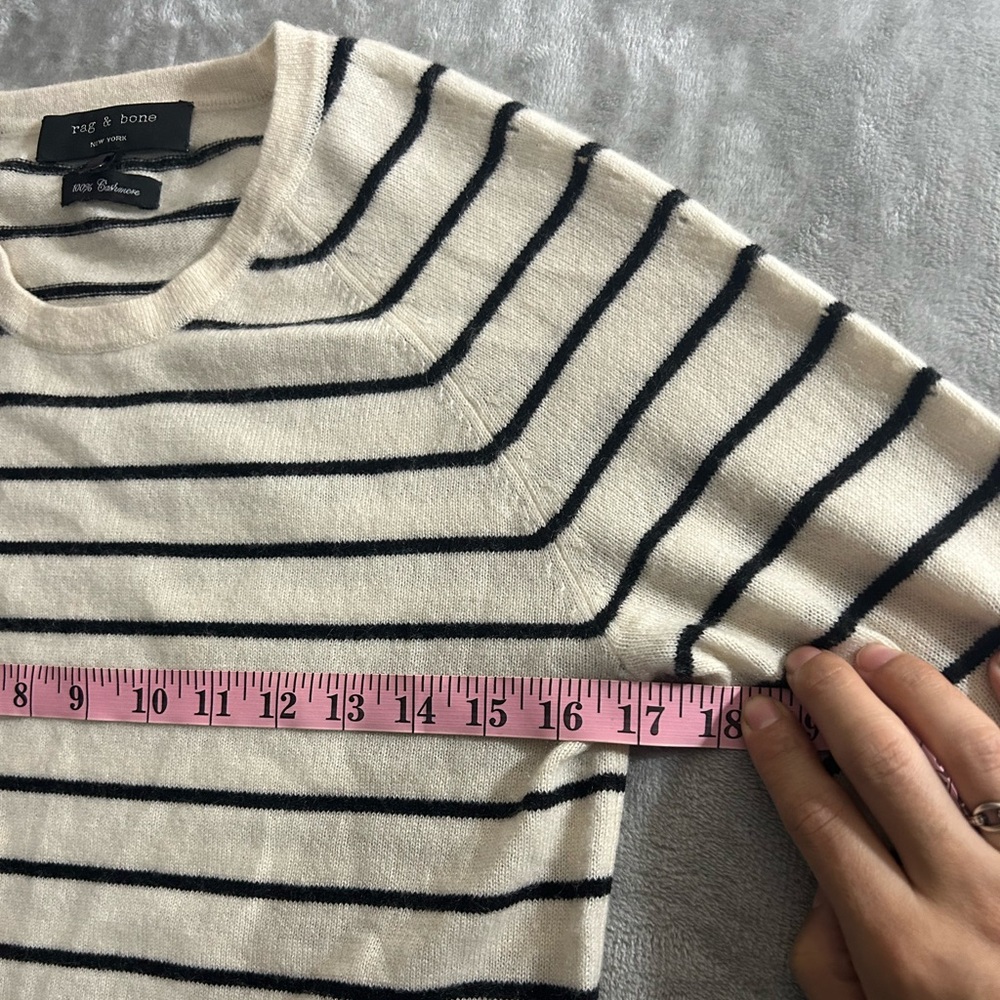 Rag & Bone 100% cashmere striped sweater dress - Picture 4 of 9
